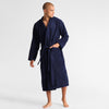 Image of LACOSTE HAFFOUZ HOME PIQUE BATHROBE