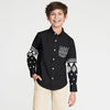 Image of POLO REPUBLICA FINIKE BOYS PRINTED CASUAL SHIRT