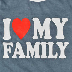 TRN 1961 I LOVE MY FAMILY KIDS TEE SHIRT