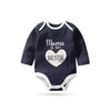 Image of POLO REPUBLICA MAMA IS MY BESTIE PIQUE BABY ROMPER