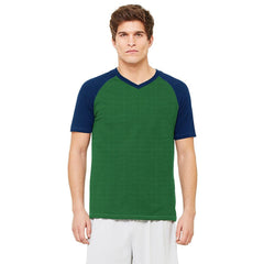 TLNT WEIDATAL MEN'S SPORTS WEAR V-NECK TEE SHIRT