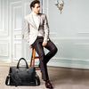 Image of SEPTGROOS CROCODILE PATTERN BUSINESS TRAVEL SHOULDER BAG