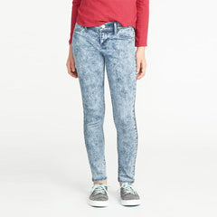 DNM GIRLS ACID WASH SUPER SKINNY DENIM