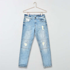 KIABI SKATER TOWN GIRL'S DISTRESSED SLIM FIT DENIM