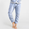 Image of NATALIJA QUEEN'D MICRO POLAR FLEECE SHERPA LINED SLEEP/LOUNGE SUIT