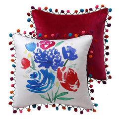 ARAISH FRANCINE PRINTED CUSHION COVER