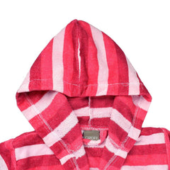 CROFF BODRENE KIDS STRIPER HOODED BATHROBE