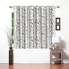 Image of LITTLE HOME BLACK N WHITE ANIMAL PRINTED ONE PIECE POCKET CURTAIN