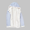 Image of NATALIJA QUEEN'D MICRO POLAR FLEECE SHERPA LINED SLEEP/LOUNGE SUIT