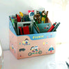 Image of ALICE IN A FUNNY WORLD PAPER PENCIL BOX DESK ORGANIZER