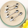 Image of STAINLESS STEEL CAT SHAPED TEA SPOON