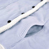 Image of NATALIJA QUEEN'D MICRO POLAR FLEECE SHERPA LINED SLEEP/LOUNGE SUIT