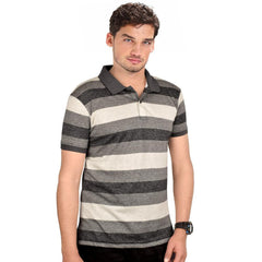 DATCH DUDES CONTRAST STRIPER POLO SHIRT