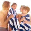 Image of HNC LARGE CABANA STRIPE POOL TOWEL