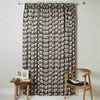 Image of JNLS SEEDHEADS PAIR LINED PENCIL PLEAT ONE PIECE POCKET CURTAIN