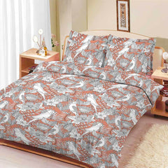 ARC ZELLERFELD LEAF TEXTURE DOUBLE BED SHEET