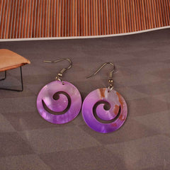 WOMEN HOLLOW OUT FASHION CIRCLE EARRINGS