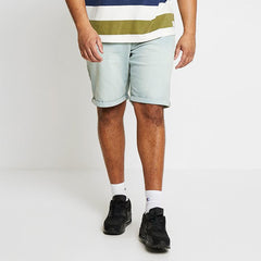 F&F ANNABURG LIGHT WASH MEN'S DENIM SHORTS