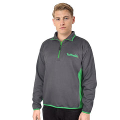 TUFS BRUSHED FLEECE 1/4 ZIPPER NECK SWEAT SHIRT