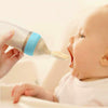 Image of INFANT BABY TRAINING SPOON RICE PASTE BOTTLE SILICONE SQUEEZE SPOON