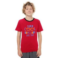 POLO REPUBLICA SUPER COOL BOYS KIDS RINGER TEE SHIRT