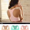 Image of PROFESSIONAL ABSORB SWEAT SEAMLESS PADDED SPORTS BRA