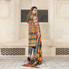 Image of AKSSZ SACHSA DIGITAL PRINTED EMBRO UNSTITCHED 3 PCS LINEN SUIT