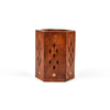 Image of HANCRAFTED WOODEN MULTI PURPOSE USE PENCIL POT