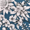 Image of ARC RAUXEL FLORAL DESIGN DOUBLE BED SHEET