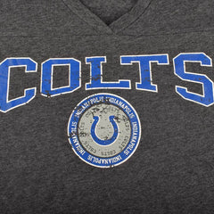 TMAL COLTS INDIANAPOLIS WOMEN'S SHORT SLEEVE V-NECK TEE SHIRT