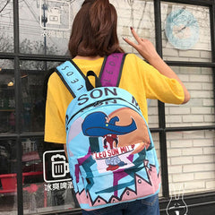 METROPOLITAN FUTURE VOICE PRINTED BACKPACK