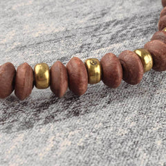 WOMEN'S EDENKOBEN WOODEN STRETCHY BRACELET