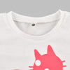 Image of CAT PRINTED DESIGN KIDS TEE SHIRT