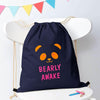 Image of BEARLY AWAKE VASLUI DRAWSTRING BAG