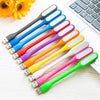Image of USB LED LIGHT LAMP 180 DEGREE ADJUSTABLE PORTABLE FLEXIBLE FOR POWERBANK PC LAPTOP NOTEBOOK COMPUTER KEYBOARD