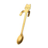 Image of STAINLESS STEEL CAT SHAPED TEA SPOON