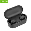 Image of QCY QS2 TWS Bluetooth V5.0 Headphones 3D Stereo Sports Wireless Earphones with Dual Microphone