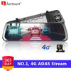 Image of Junsun A930 4G ADAS Car DVR Camera 10"Android Stream Media Rear View Mirror FHD 1080P WiFi GPS Dash Cam Registrar Video Recorder