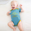 Image of POLO REPUBLICA STILL LIVE WITH MY PARENTS PIQUE BABY ROMPER