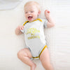 Image of POLO REPUBLICA STILL LIVE WITH MY PARENTS PIQUE BABY ROMPER